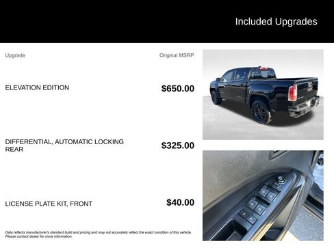 Used 2019 GMC Canyon SLE w/ Elevation Edition image 11