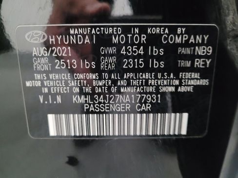 Used 2022 Hyundai Sonata Limited FWD image 33