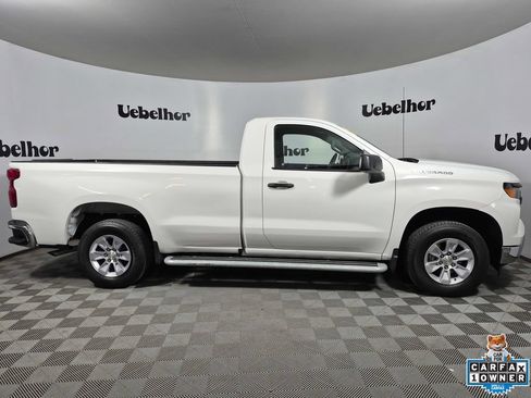 Certified 2025 Chevrolet Silverado 1500 W/T RWD image 8