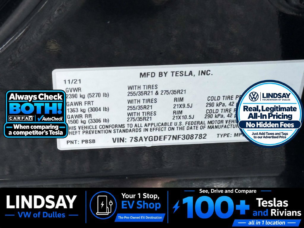 Used 2022 Tesla Model Y Performance AWD/4WD image 30