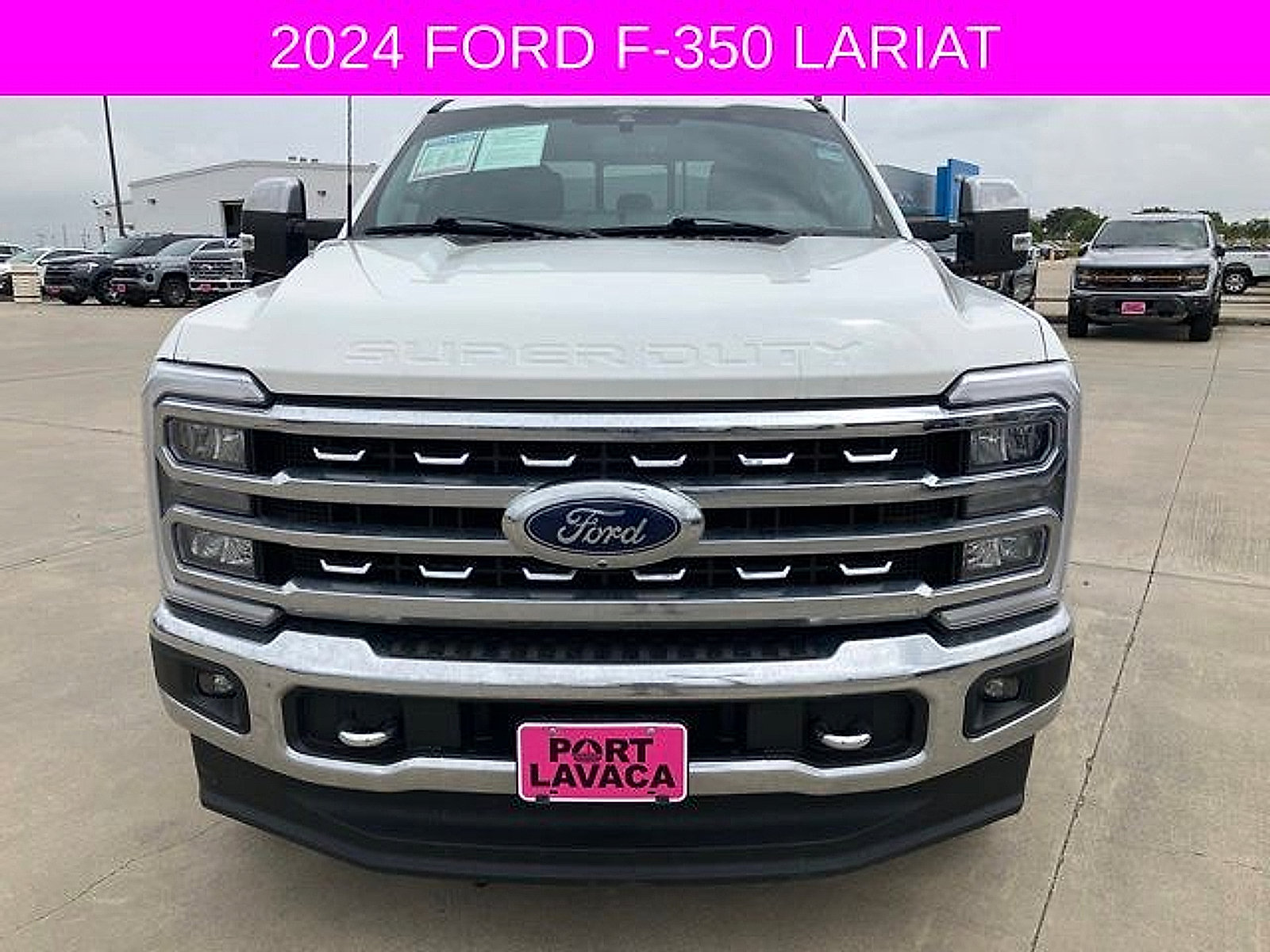 Used 2024 Ford F350 Lariat w/ Chrome Package AWD/4WD image 2