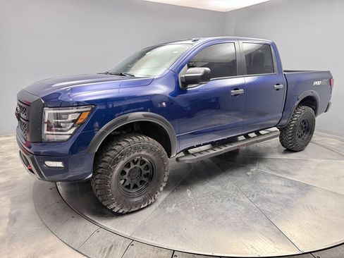 Used 2021 Nissan Titan PRO-4X w/ Off Road Protection Package AWD/4WD image 1