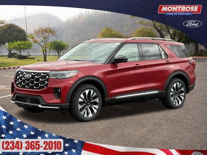 New 2026 Ford Explorer Platinum w/ LUX Leather Package