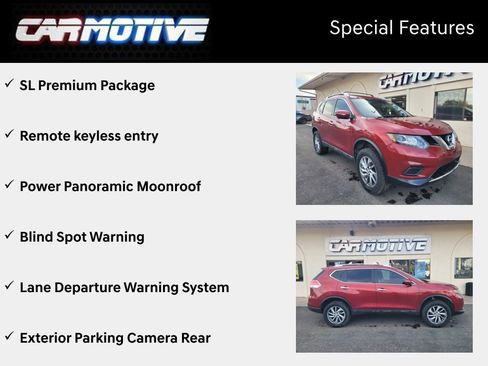 Used 2015 Nissan Rogue SL w/ SL Premium Package image 5
