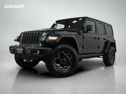 Used 2022 Jeep Wrangler Unlimited Rubicon 4xe w/ Steel Bumper Group