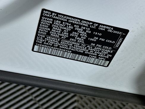 Used 2023 Volkswagen Atlas SE image 12