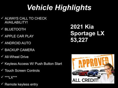 Used 2021 Kia Sportage LX AWD/4WD image 9