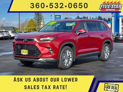 New 2026 Toyota Grand Highlander Platinum