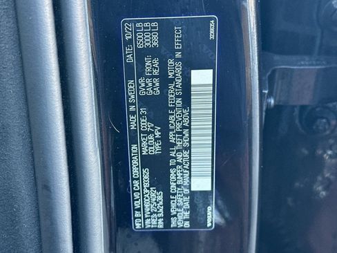 Certified 2023 Volvo XC90 T8 Ultimate w/ Lounge Package image 31