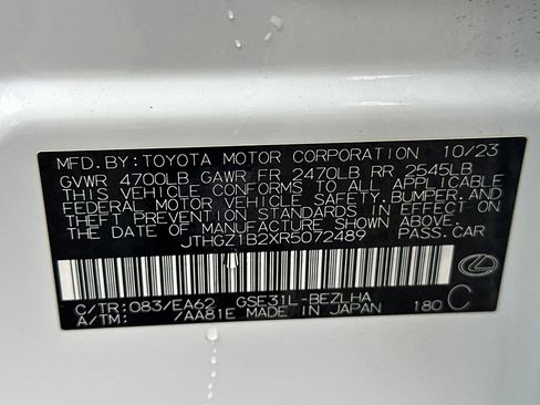 Certified 2024 Lexus IS 350 F Sport image 33