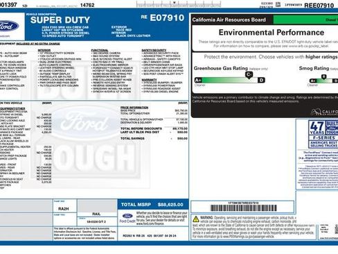 Used 2024 Ford F350 Lariat w/ Lariat Ultimate Package image 3