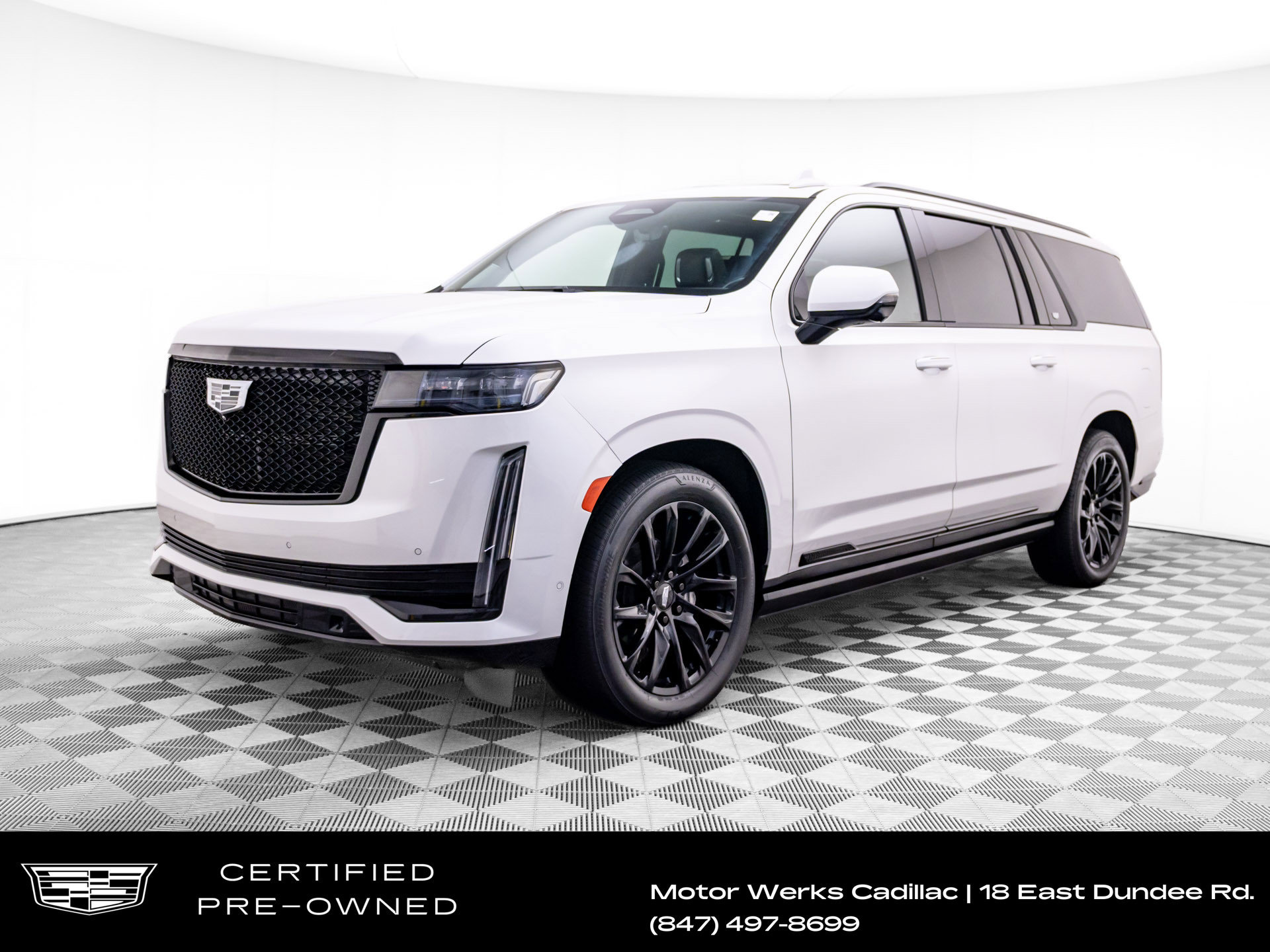 Used 2023 Cadillac Escalade ESV Sport Platinum w/ LPO, ONYX Package AWD/4WD 360° Tour