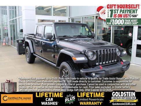 Certified 2020 Jeep Gladiator Rubicon image 1