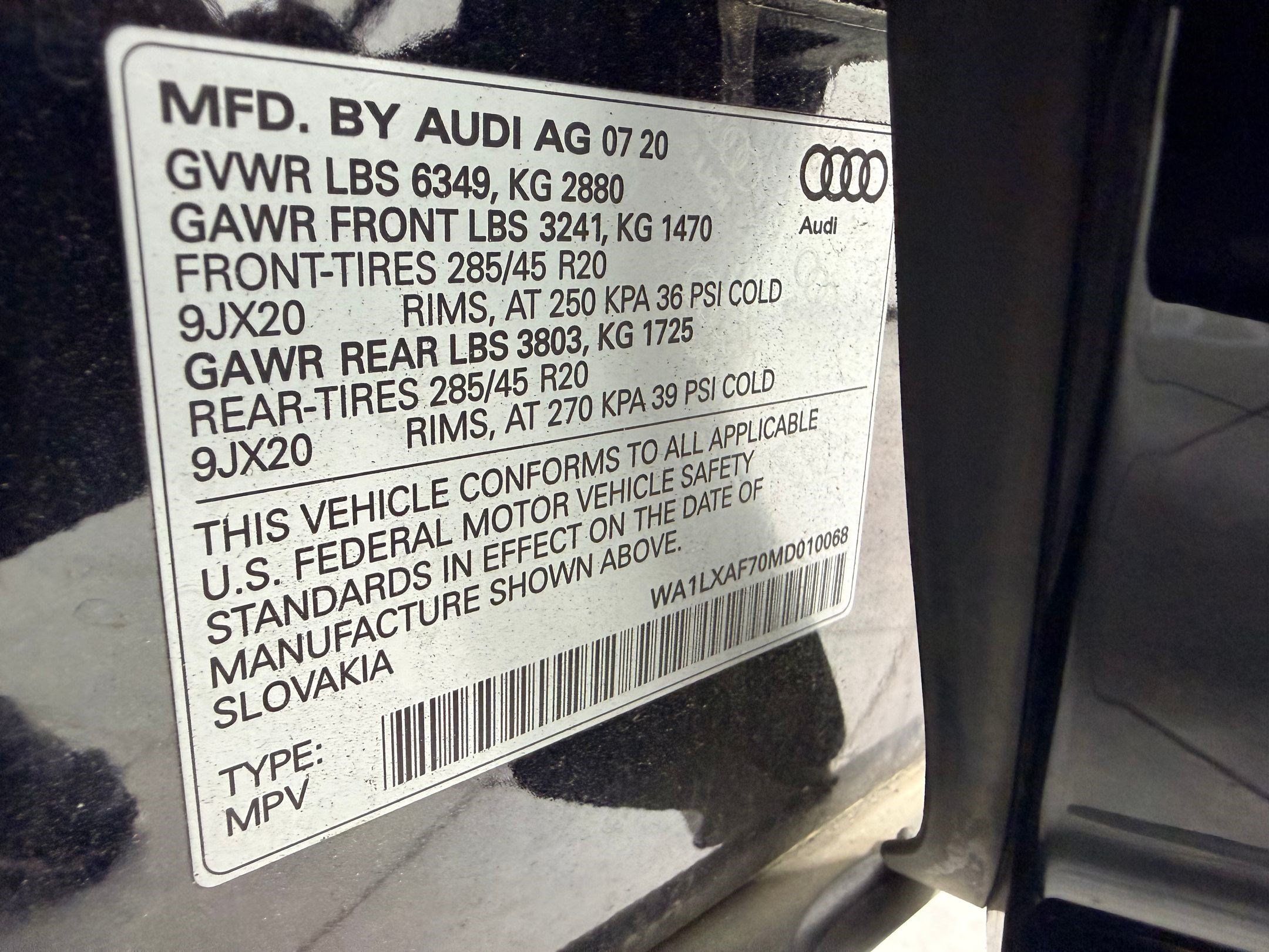 Used 2021 Audi Q7 3.0T Premium Plus w/ Premium Plus Package AWD/4WD image 26