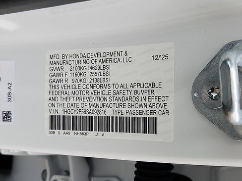 New 2025 Honda Accord Sport image 17