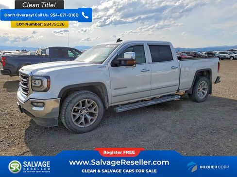 Used 2018 GMC Sierra 1500 SLT AWD/4WD image 1