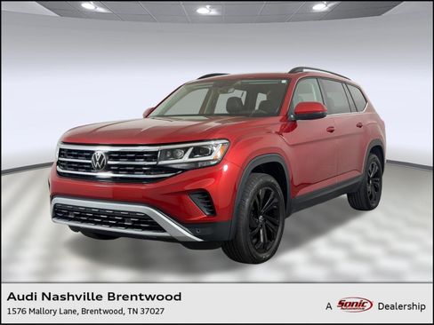 Used 2023 Volkswagen Atlas SE w/ Panoramic Sunroof Package AWD/4WD image 1