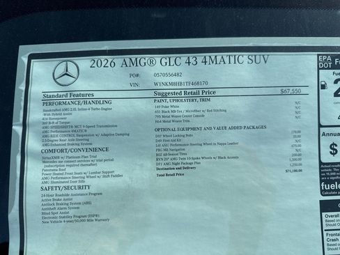New 2026 Mercedes-Benz GLC 43 AMG 4MATIC image 14