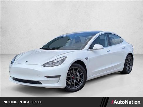 Used 2019 Tesla Model 3 Long Range AWD/4WD image 1