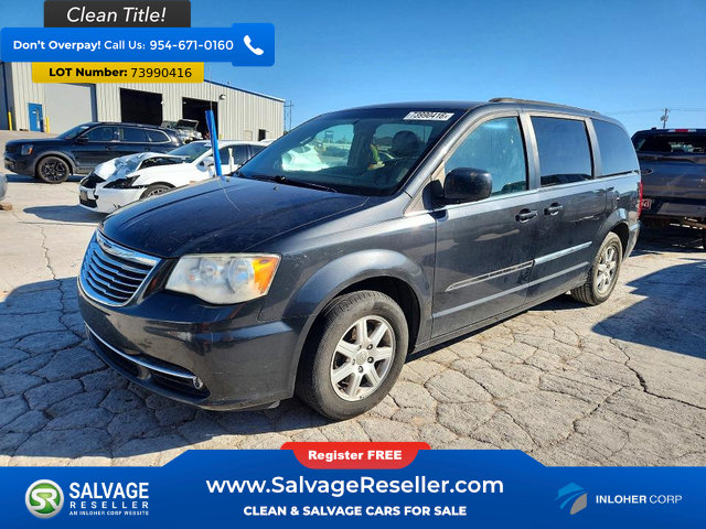 Used 2012 Chrysler Town & Country Touring w/ Entertainment Group #1 FWD image 1
