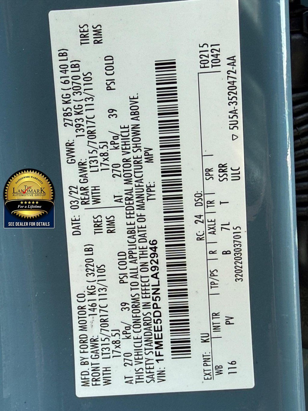 Used 2022 Ford Bronco Wildtrak AWD/4WD image 22