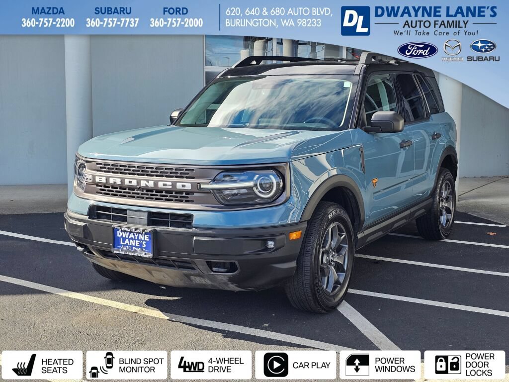 Used 2021 Ford Bronco Sport Badlands AWD/4WD image 1