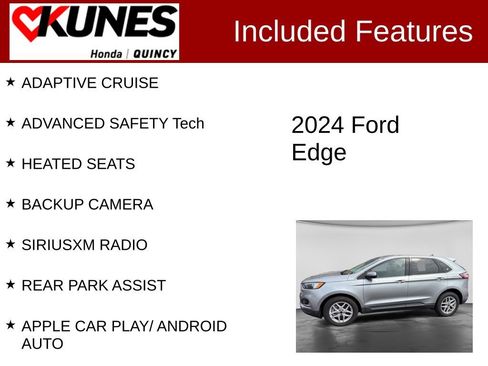 Used 2024 Ford Edge SEL AWD/4WD image 2