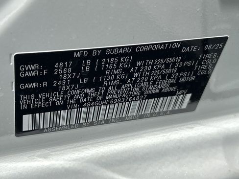 New 2025 Subaru Crosstrek 2.5i Sport w/ Crosstrek Mirror Package image 34