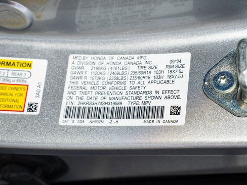 Certified 2025 Honda CR-V EX-L image 38