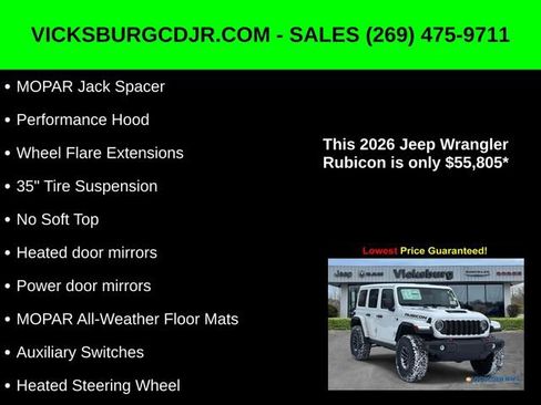 New 2026 Jeep Wrangler Rubicon image 33