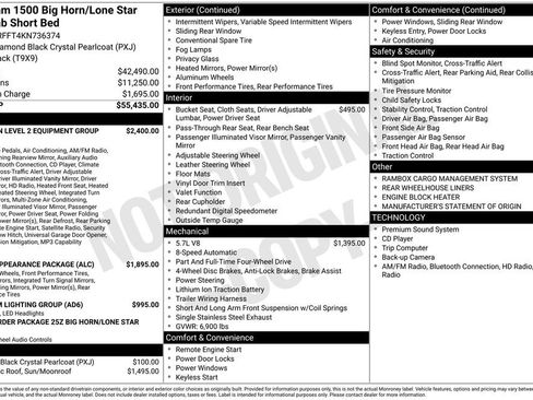 Certified 2019 RAM 1500 Big Horn AWD/4WD image 30