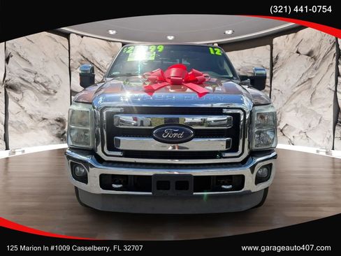 Used 2012 Ford F250 Lariat w/ Lariat Ultimate Pkg AWD/4WD image 2