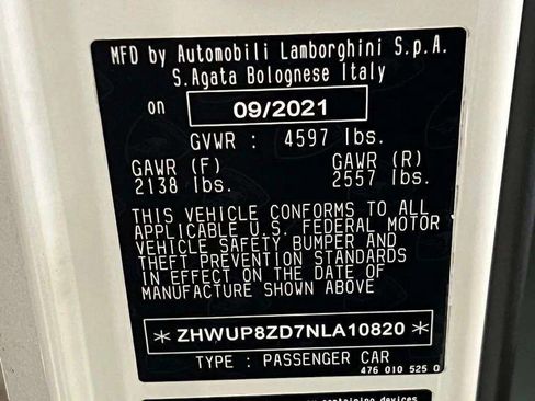 Used 2022 Lamborghini Aventador LP 780-4 Ultimae image 38