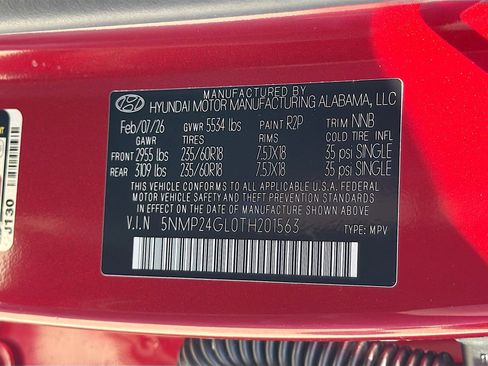 New 2026 Hyundai Santa Fe SEL image 41