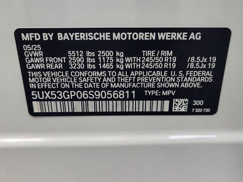 Used 2025 BMW X3 xDrive30i w/ Convenience Package image 19