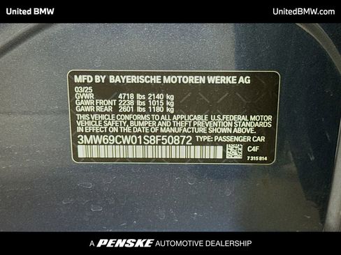 Used 2025 BMW 330i Sedan w/ Premium Package RWD image 15