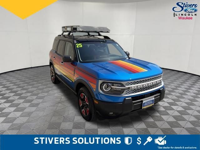 Certified 2025 Ford Bronco Sport Free Wheeling w/ Convenience Package AWD/4WD image 3