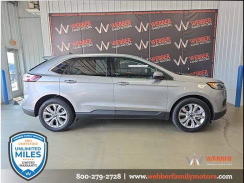 Used 2022 Ford Edge Titanium w/ Equipment Group 301A AWD/4WD image 3