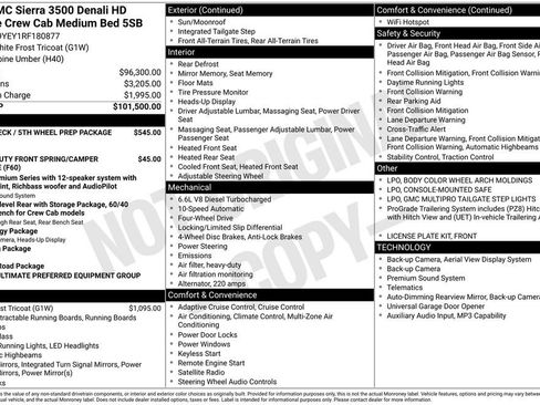 Used 2024 GMC Sierra 3500 Denali Ultimate image 2