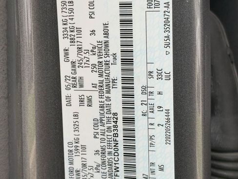Used 2022 Ford F150 XLT w/ Equipment Group 301A Mid RWD image 30
