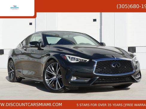 Used 2021 INFINITI Q60 3.0t Luxe image 1