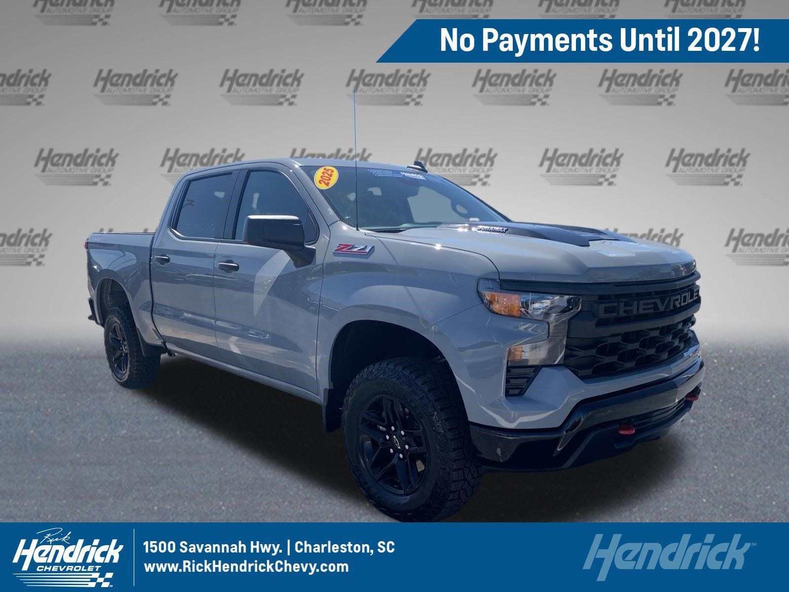 Used 2025 Chevrolet Silverado 1500 Custom Trail Boss AWD/4WD image 1