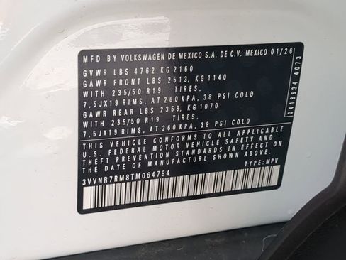New 2026 Volkswagen Tiguan SE FWD image 34