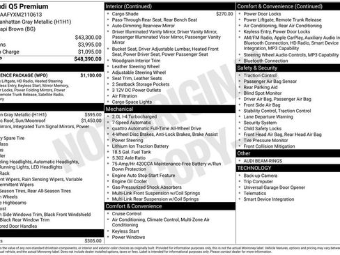 Used 2021 Audi Q5 2.0T Premium w/ Convenience Package image 44