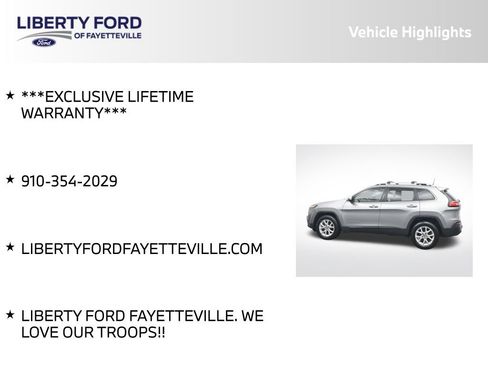 Used 2017 Jeep Cherokee Latitude w/ Trailer Tow Group AWD/4WD image 5