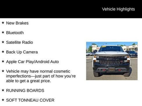 Used 2020 Chevrolet Silverado 1500 Custom Trail Boss w/ Custom Convenience Package AWD/4WD image 6