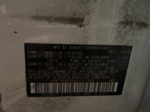 Used 2018 Subaru Outback 2.5i Limited image 5