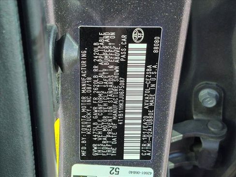 Used 2018 Toyota Camry SE w/ Convenience Package FWD image 25