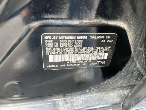 Used 2022 Mitsubishi Mirage ES image 27