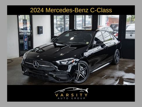 Used 2024 Mercedes-Benz C 300 4MATIC Sedan w/ AMG Line w/ Night Package image 1
